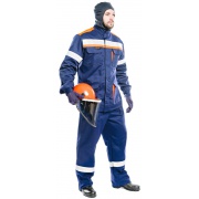 Костюм 42 кал/см2 из огнезащитной ткани WORKER с термобельём (куртка/брюки)
